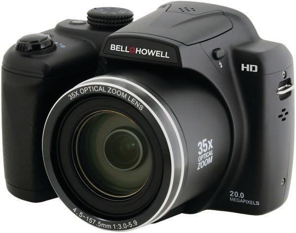 BELL+HOWELL B35HDZ 20.0-Megapixel B35HDZ Digital Camera with 35x Optical  Zoom –