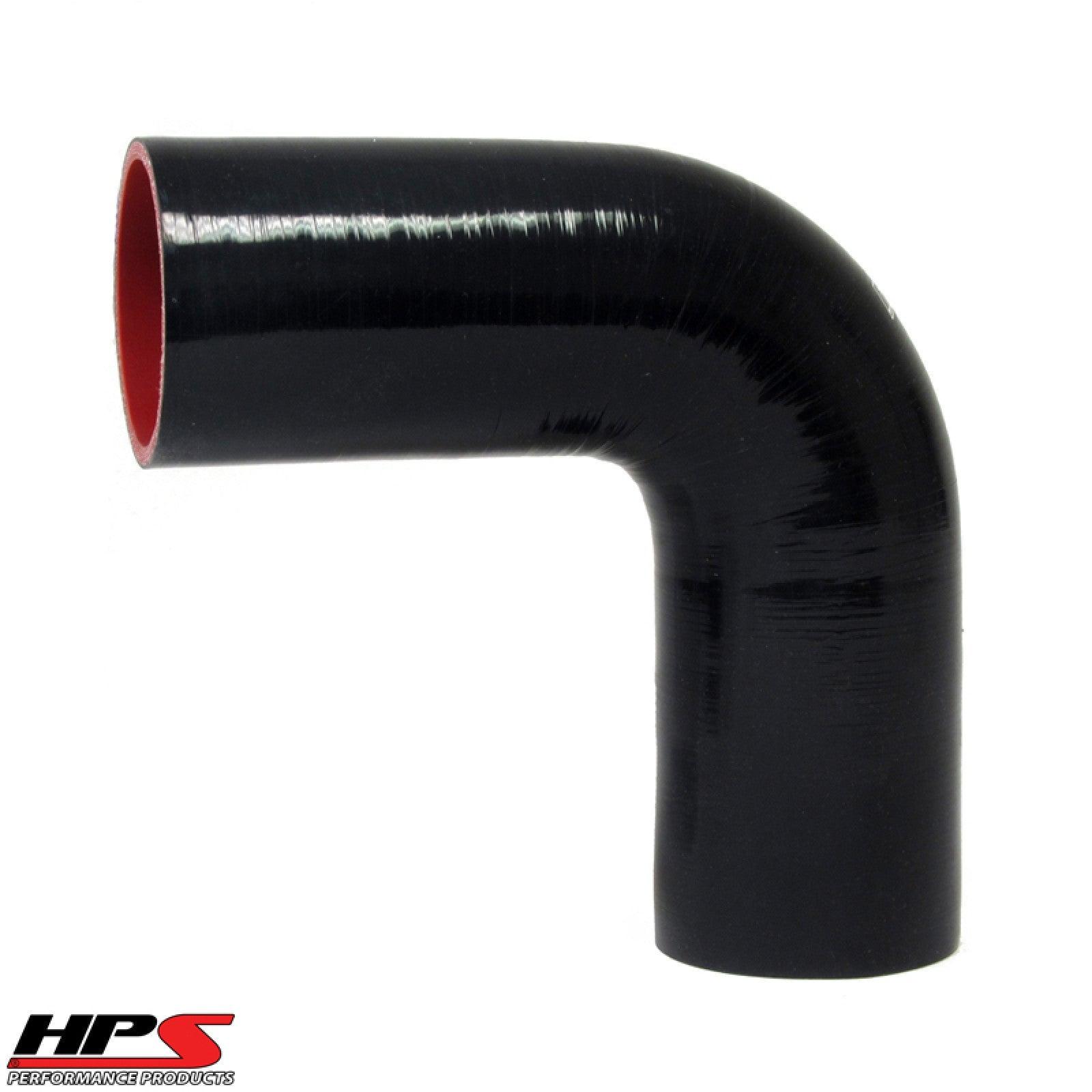 70mm 2 3/4 Red 90 Degree Silicone Elbow Hose Pipe