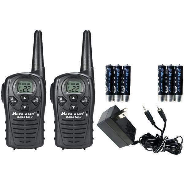 Long Range Walkie Talkies for Adults, Pack FRS Rechargeable Waterproof Two Way Radios with Headset 8000mAh Lithium Ion Battery Earpiece and Mic Set - 5