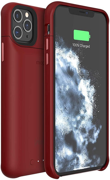 Mophie 401004408 Juice Pack Access - Ultra-Slim Wireless Charging Battery  Case - Made for Apple iPhone 11 Pro Max - Product(Red) –