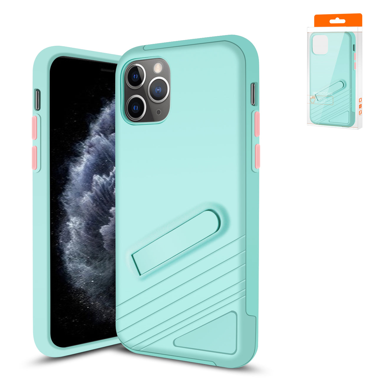  DETAKER Compatible with iPhone 11 Case, Anti-Scratches  Lightweight Protective Slim Shockproof Heavy-Duty Case for iPhone 11 Case  6.1 inch, Blue : Cell Phones & Accessories