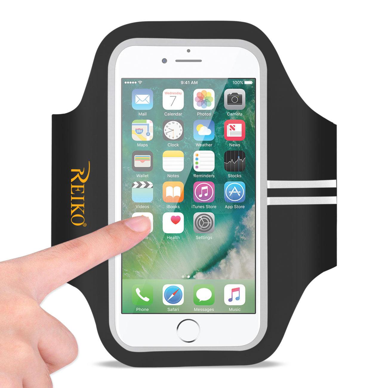 Reiko Running Sports Armband for iPhone 7/6/6s or 5inch Device