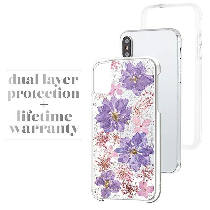 Case-mate Karat petals iPhone good X/XS case