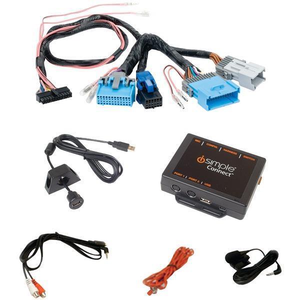 iSimple ISGM655 Connect Factory Radio Interface for DROID, iPad-iPhone-iPod  & Other Smartphones (Select 2003-2012 GM Vehicles)