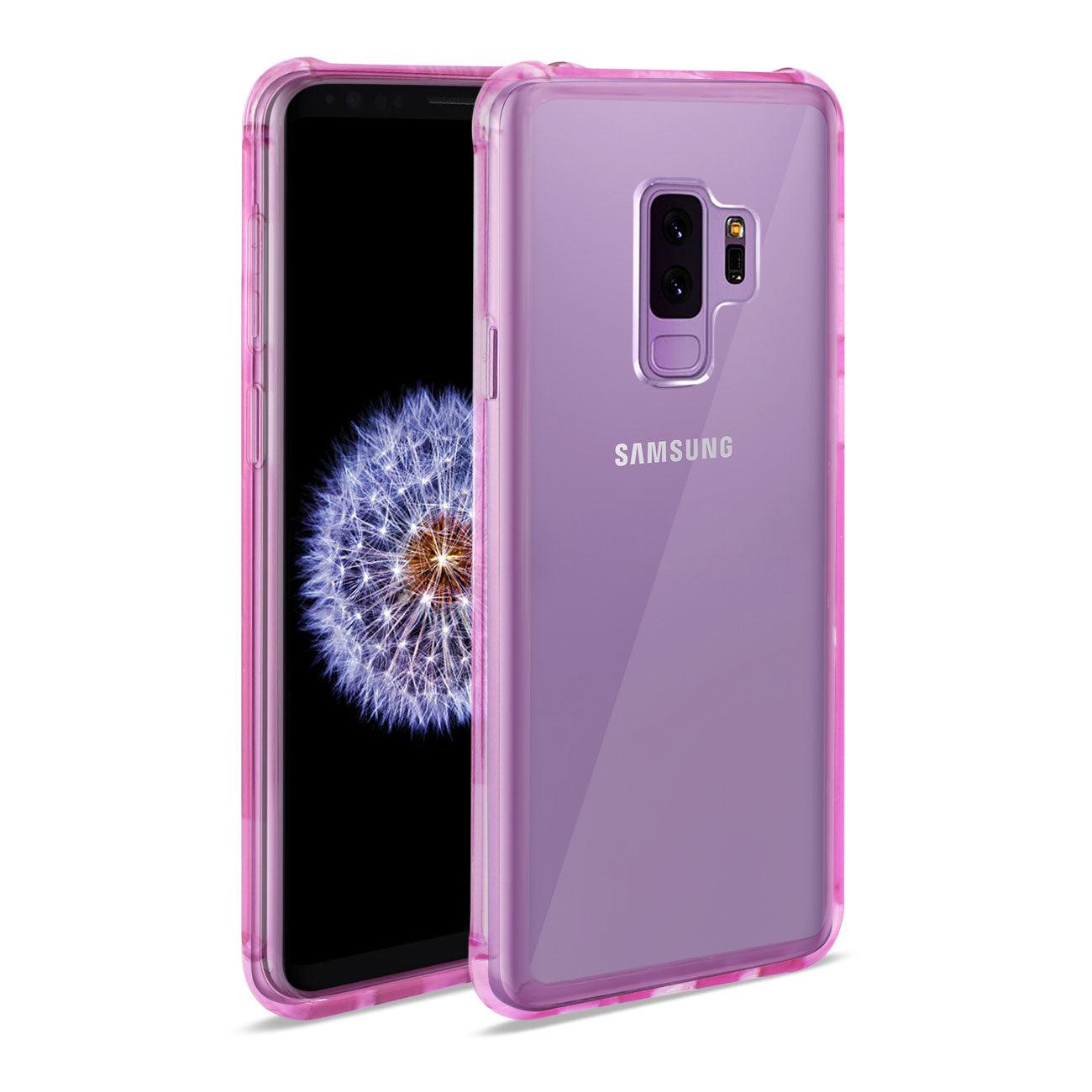 Neon Pink Clear Samsung Case –