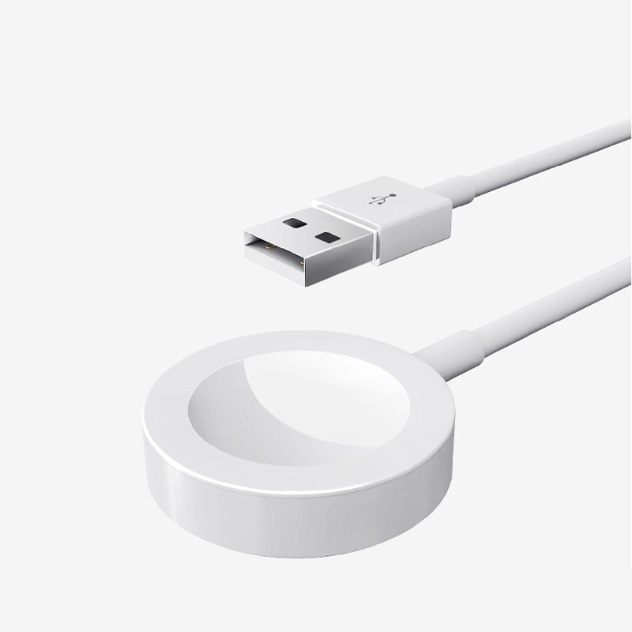 Apple - 6.6' Magnetic Charging Cable for Apple Watch - White