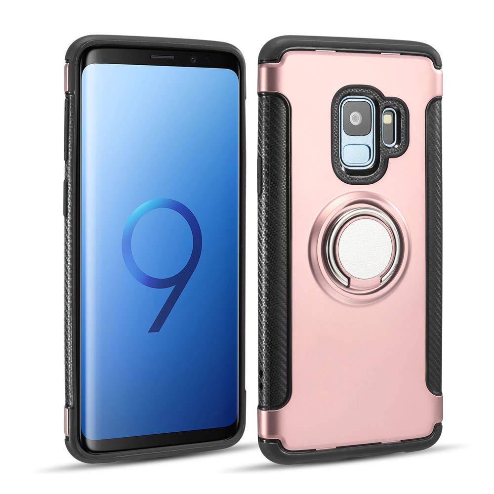 For Samsung Galaxy S9/S9 Plus Case Ring Stand Phone Cover with